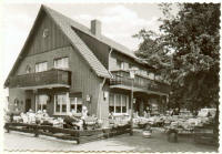 Ansichtskarte Haus Hötten (ca. 1970), schwarz-weiß