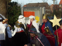 Sternsinger unterwegs