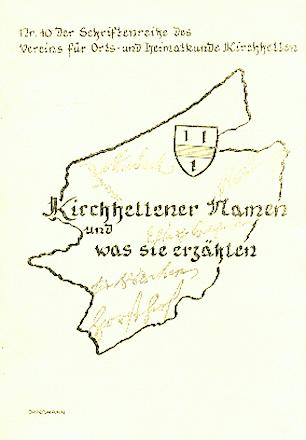Titelseite 'Kirchhellener Namen und was sie erzählen'